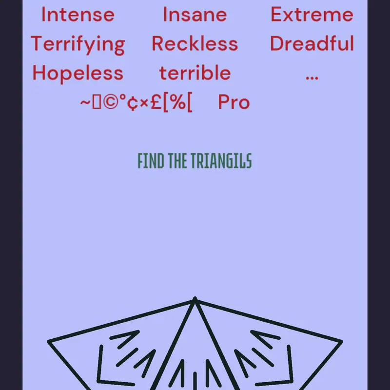 Find The Triangils (38) by @groovik