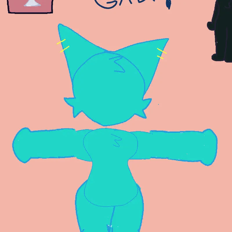 Blaeugh by @GABETHEKITTY