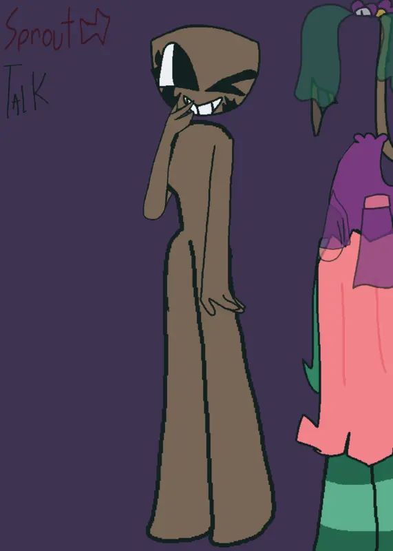Dandy's world au by @NaotuNaio