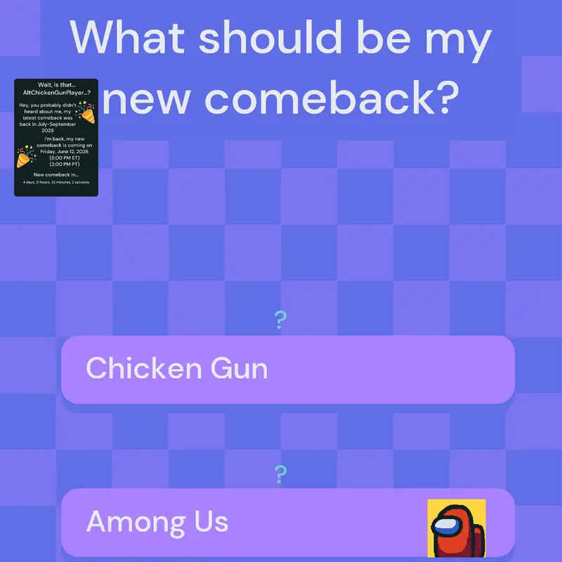 Game by @AltChickenGunPlayer