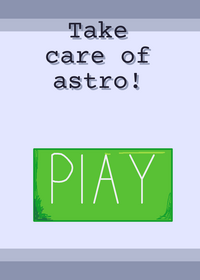Take care of Astro!