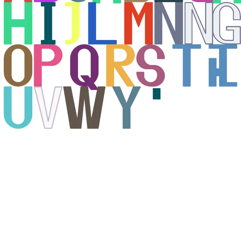 kilingion latin alphabet by @honey77