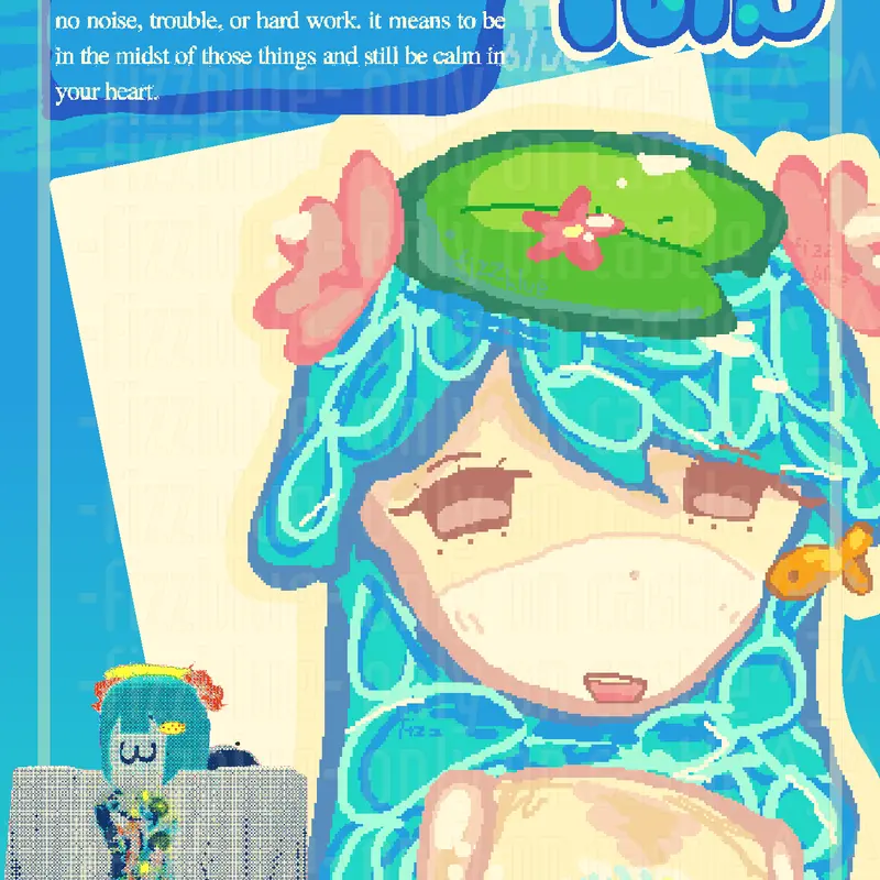 New oc ok by @-fizzblue-