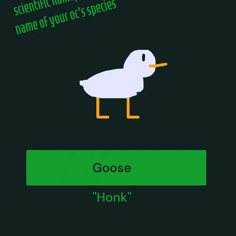 Game by @youraveragehonker
