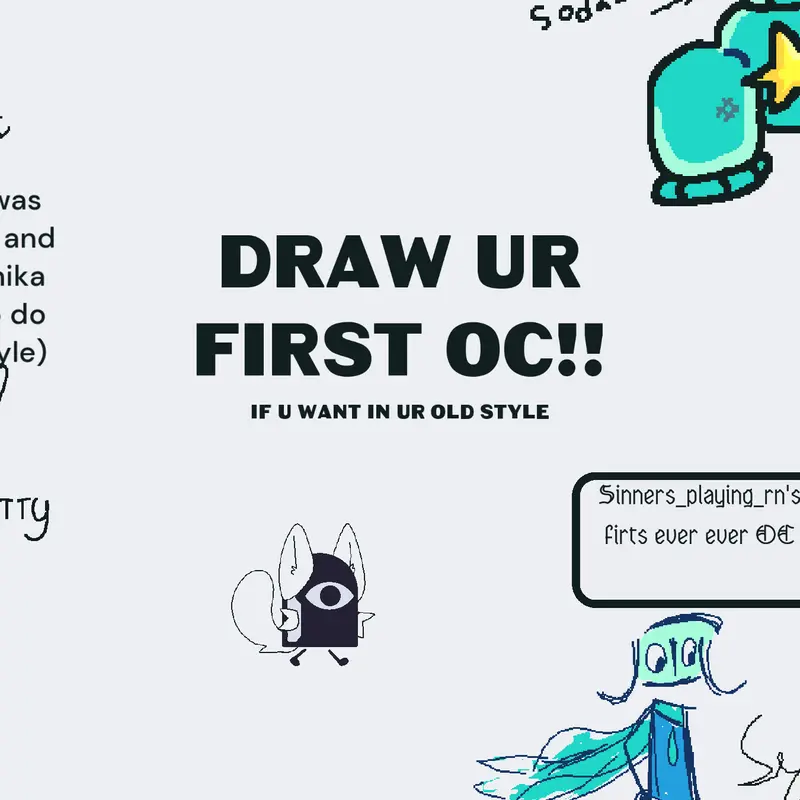 Remix me (but don’t steal old ocs!) by @DinoShelly__RAWR13320