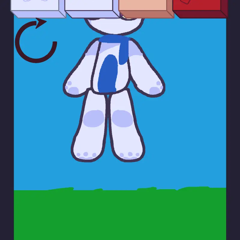 Polar bear ragdoll really remaster by @im_polar_bear
