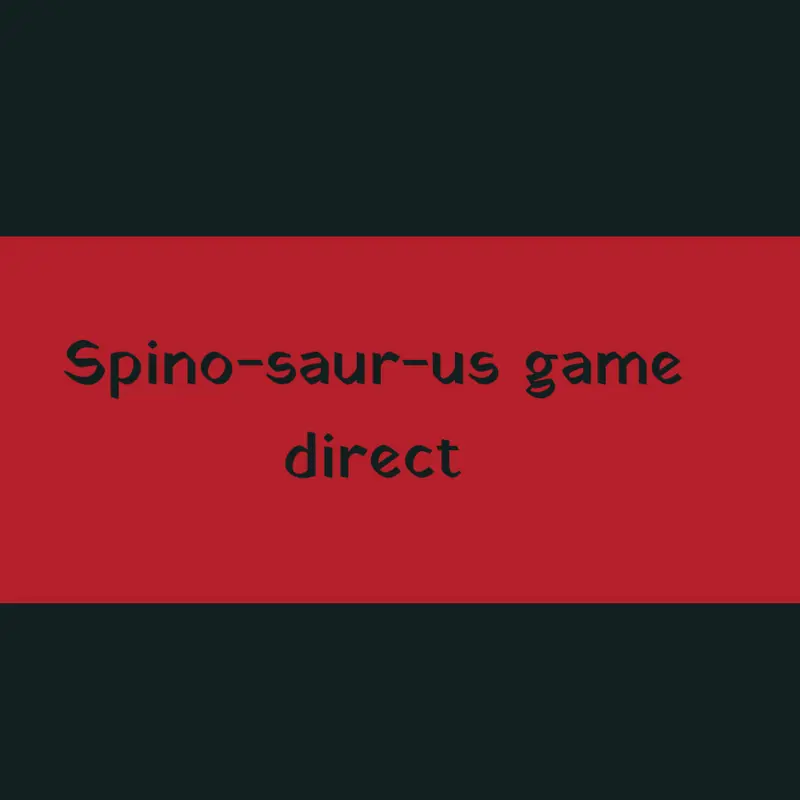 Game by @Spino-soar-us