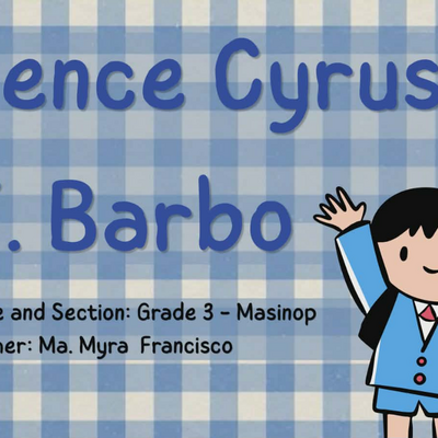 @MaryGraceBarbo