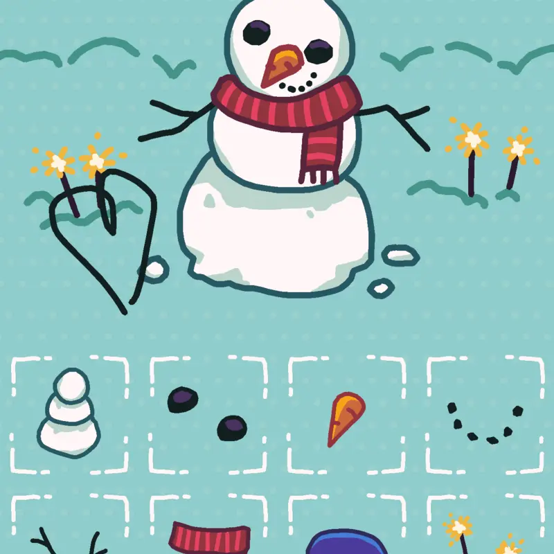 Snowman by @NadiaMesbout
