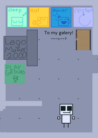 Take care to blocky!