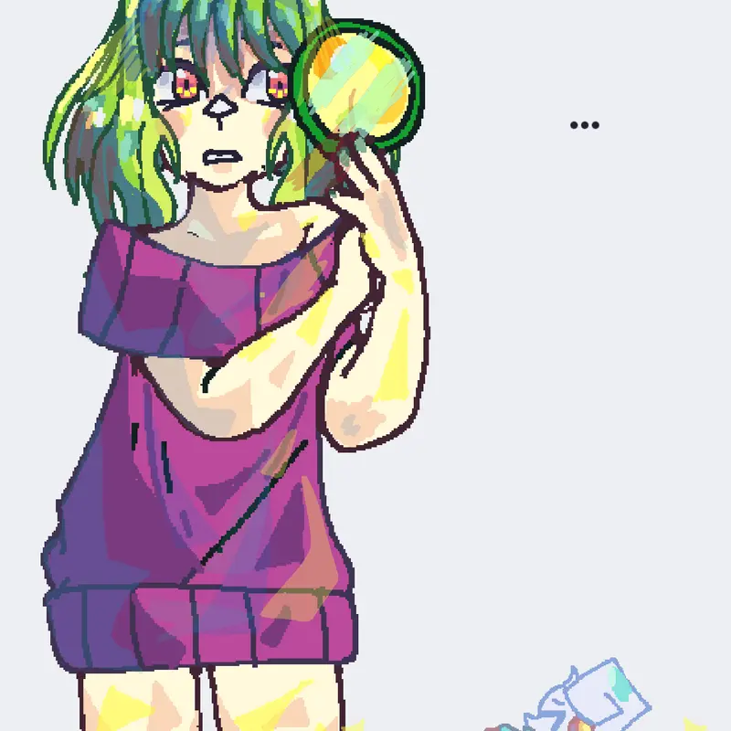 || copycat Gumi circus-p draw || by @Karoo_N_galaxy