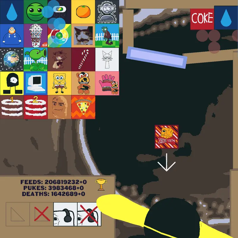 Feed black hole! by @JosedearimateiaFerra