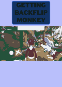 Getting backflip monkey
