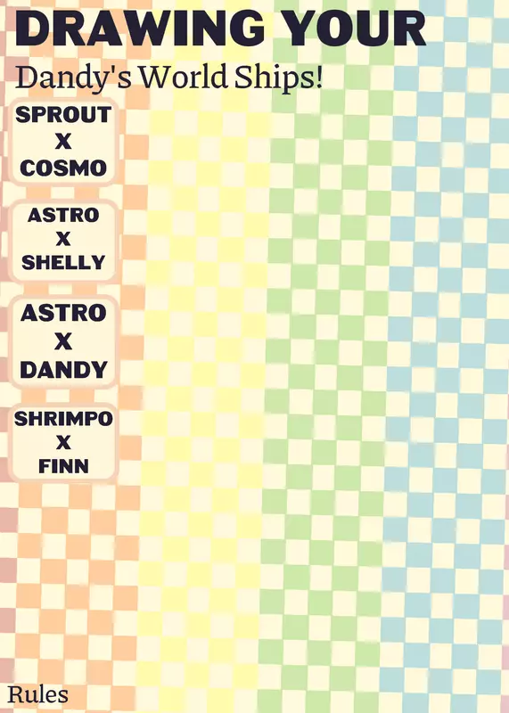 Drawing your dandys world ships! by @-matilpotat-