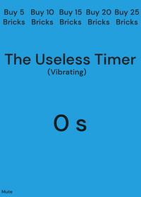 Useless clock