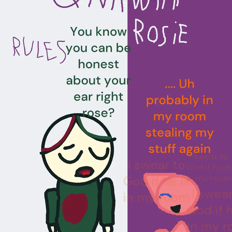 Lily is a living lie detector by @LilyTheFlowerZombie
