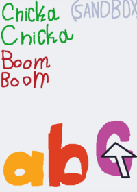 Chicka Chicka Boom Boom Sandbox