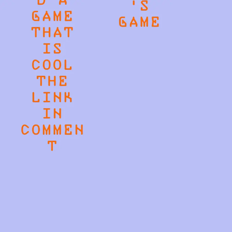 Game by @Esteboun