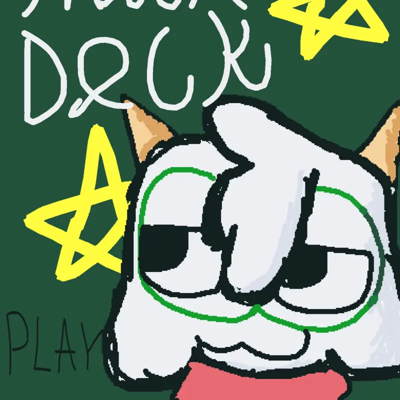 Main deck!! qwq by @Ralsei_OFFICIAL
