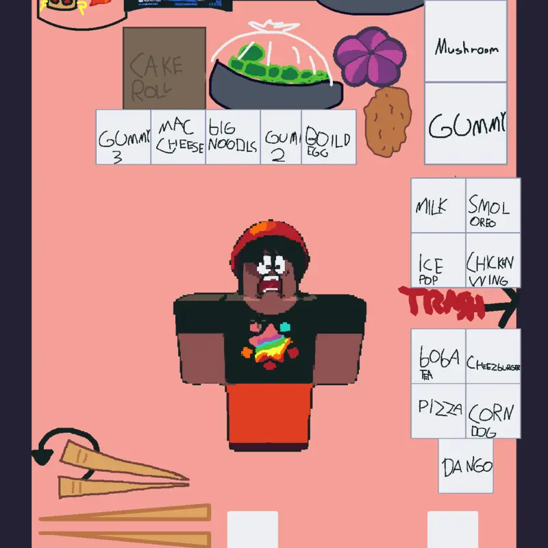 fling things and people by @prochicken55