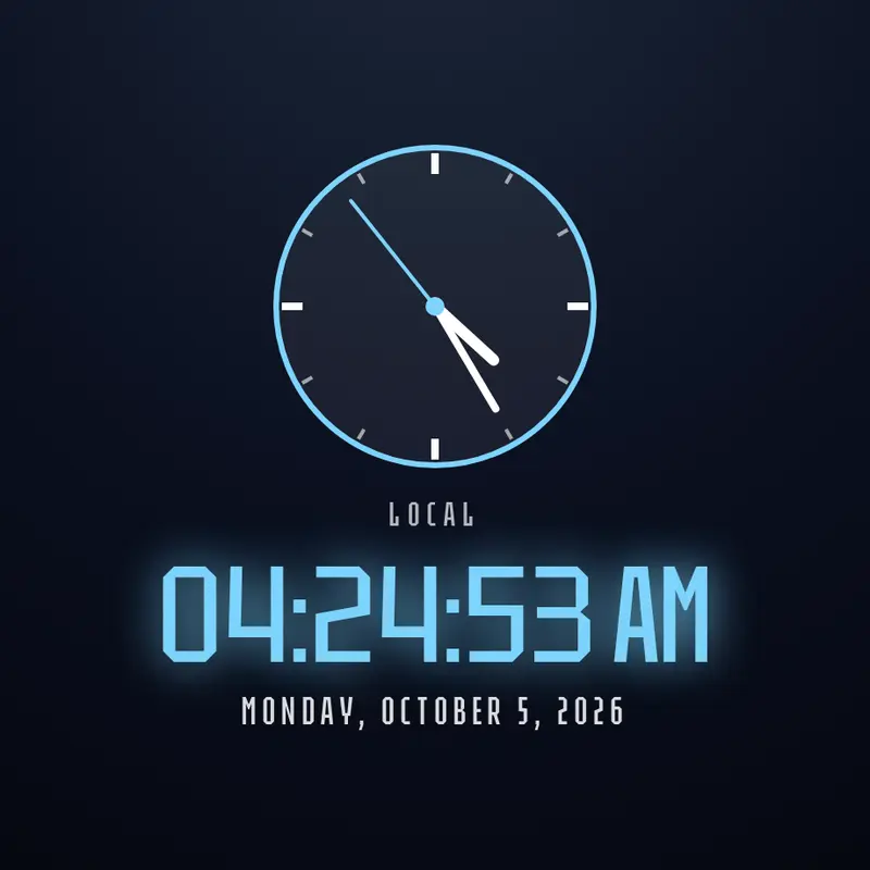 Clock by @CrappyDecks0000