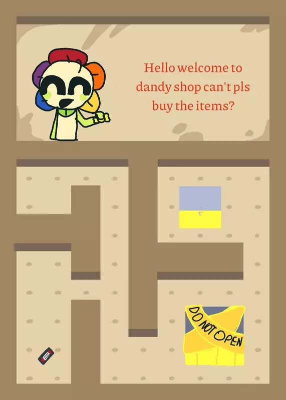 Dandy's world maze by @yandar