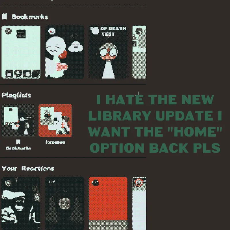I hate library update by @xXGAEL_2026Xx