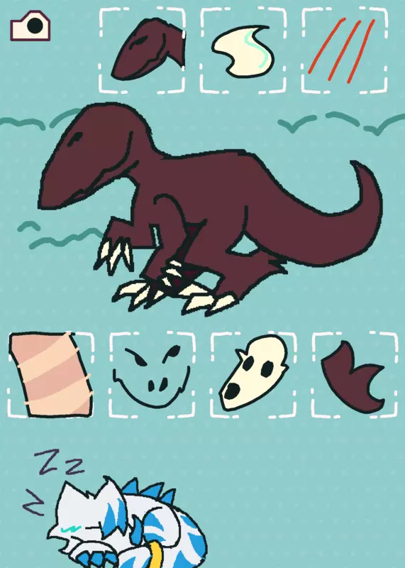 Make your dinosaur! by @Lolobrow
