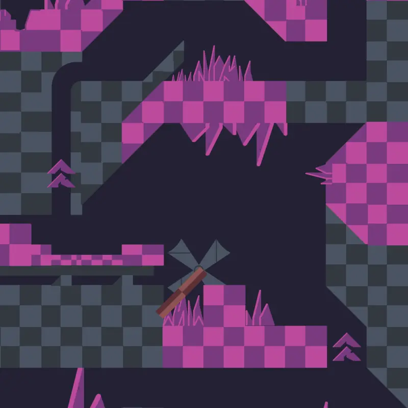 Crystal cascade by @snakeston