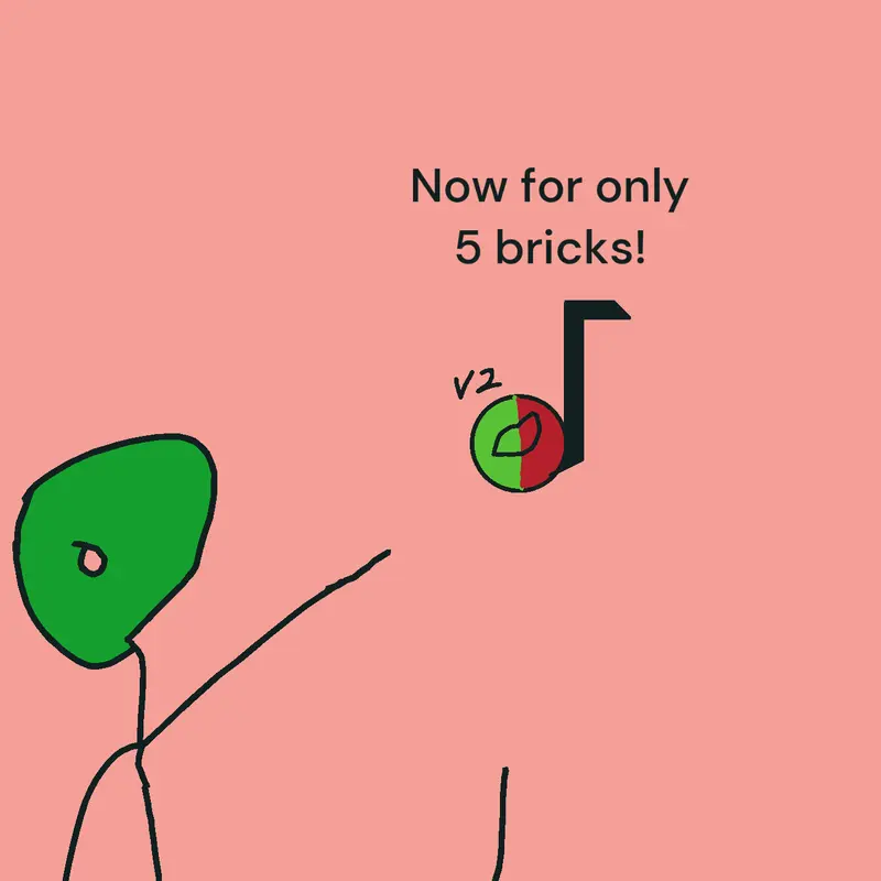 Give me bricks by @EliTheStickman