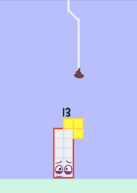 Thirteen's 💩 hangs from a thread but every...