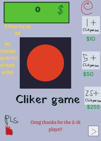 A clicker game :))) #clicker #fun