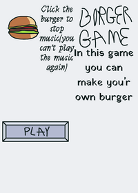 BURGER GAME