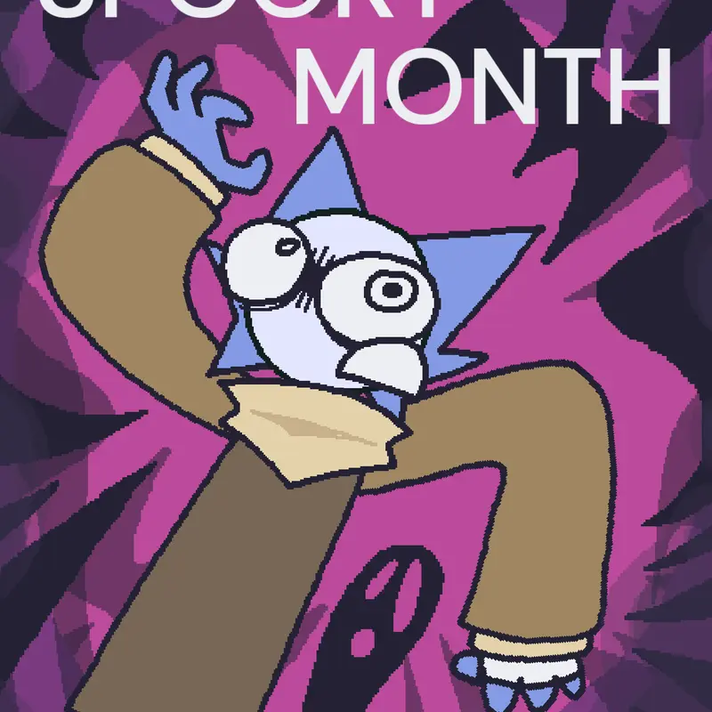 Filler: Happy Spooky Month! by @Amethyst_XD