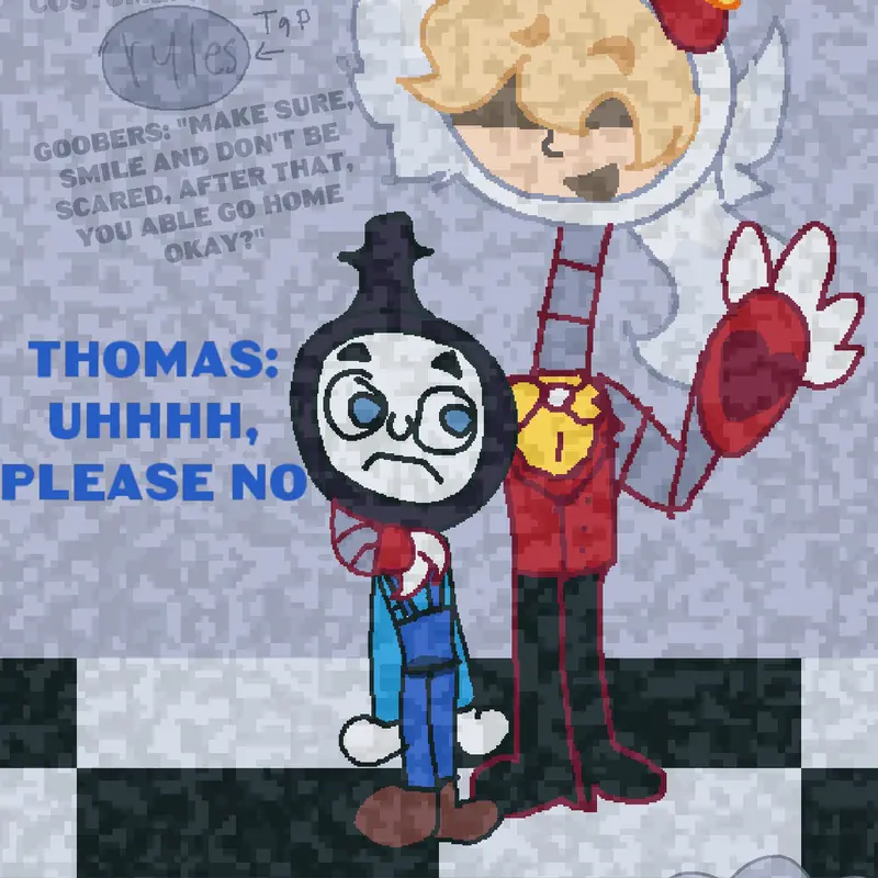 Don't ask what the dark blue thing is by @percy_ze_smol_emgine
