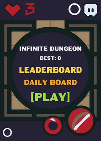 Infinite Dungeon (procedural generation)