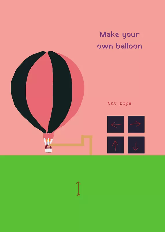 Hot air balloon by @kanpakin