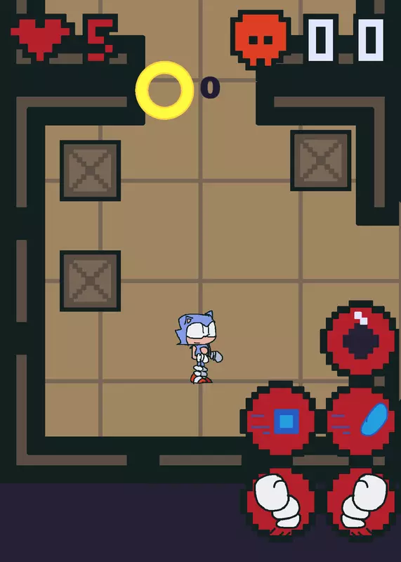 Untitled Sonic game by @hello_dude