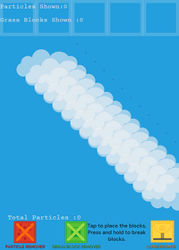 Check particle count for the leaderboard