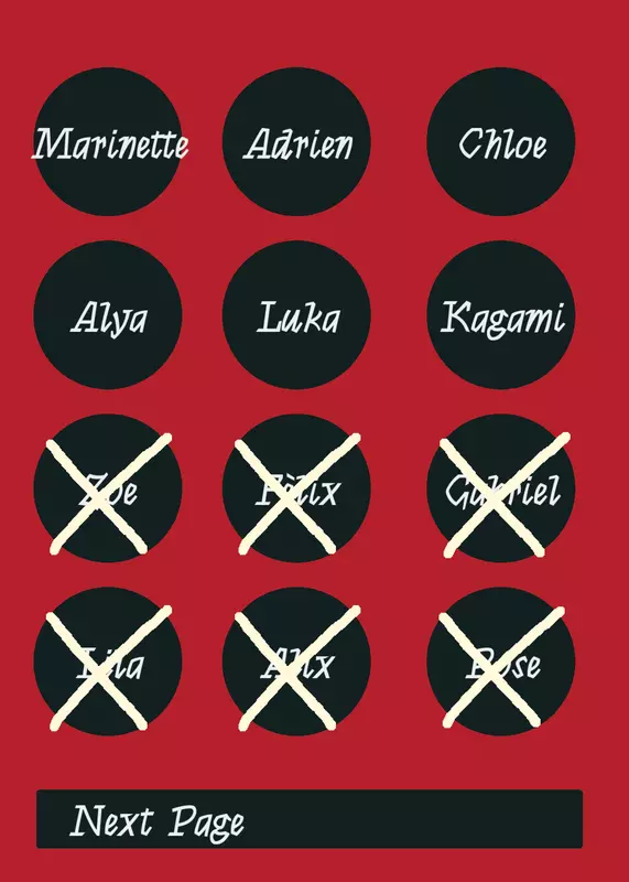 Miraculous Character Quiz by @yourgirlEmm