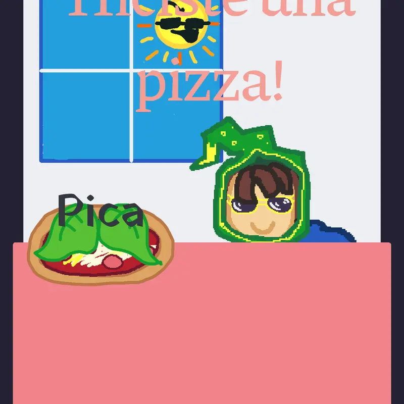 Haz una pizza conmigo :D by @ElBroJurasicoBilingue
