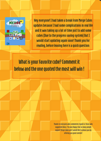 Merge Cubes - What's your favorite cube ?