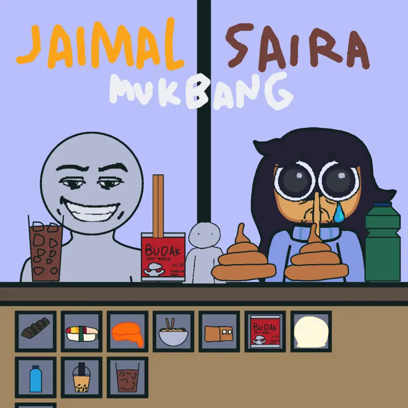 Lesbian Space Mukbang by @TahuBulat