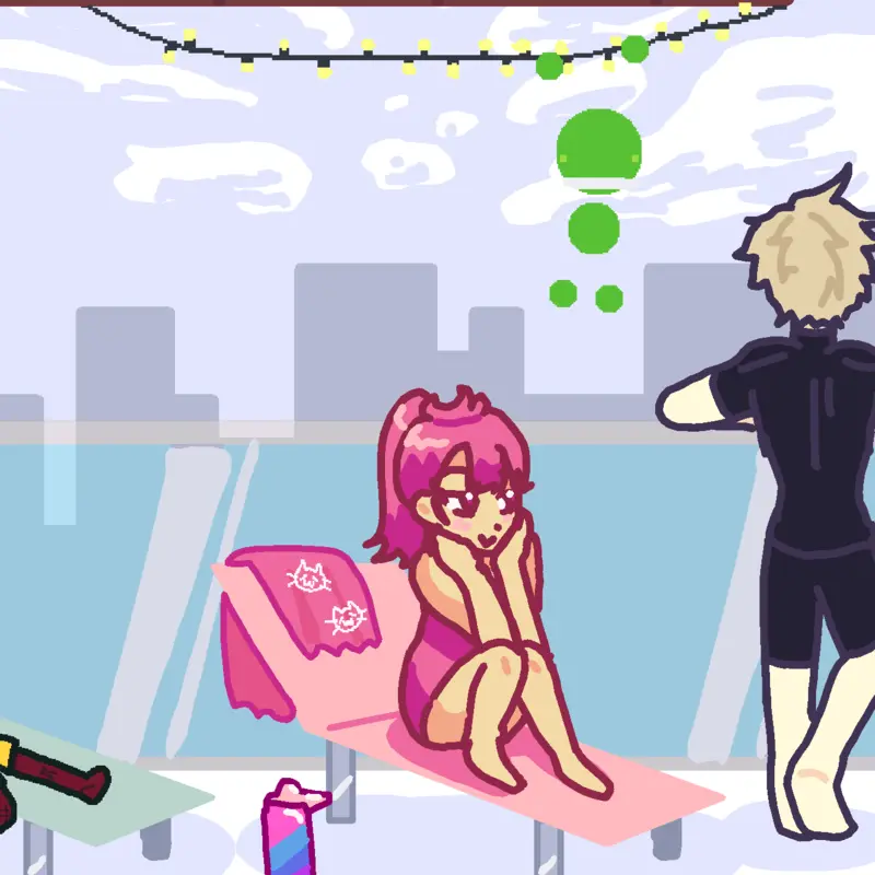 Remix party!! Beach edition. by @Tsuuki