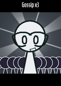 Animations toxic gossip train but BDR