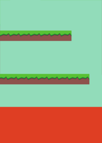 2048 but floor is lava