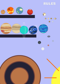 No buttons planets