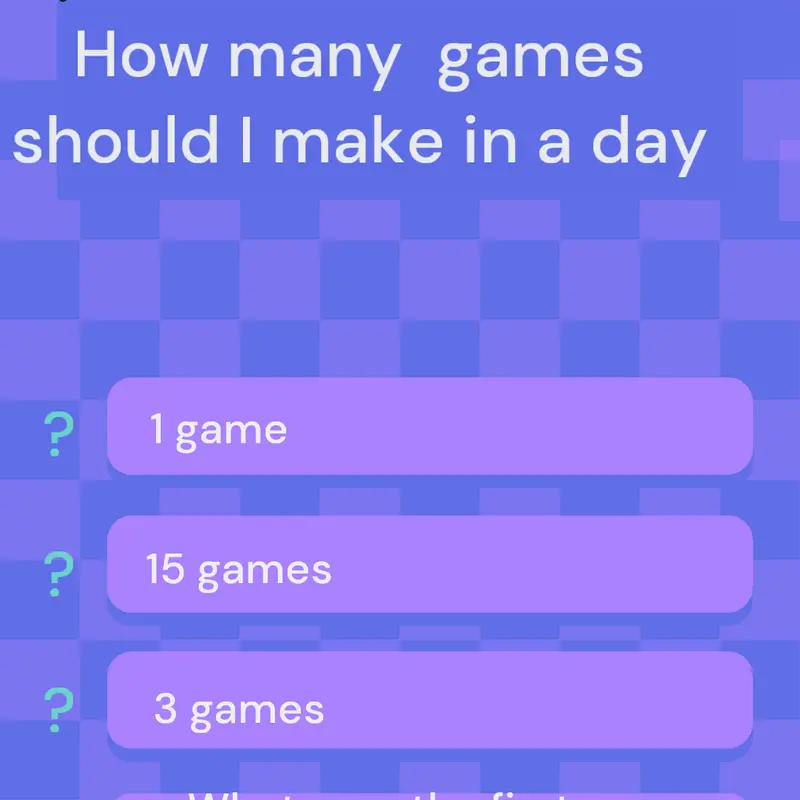 Game by @RosieAva