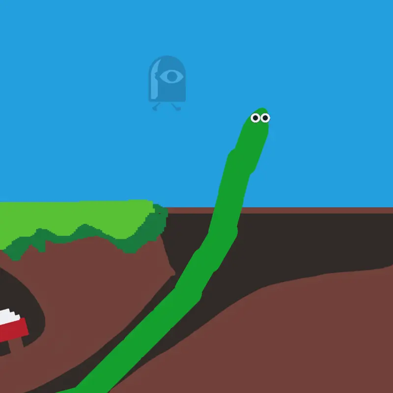 Slime and snake ragdoll by @Shapeland421