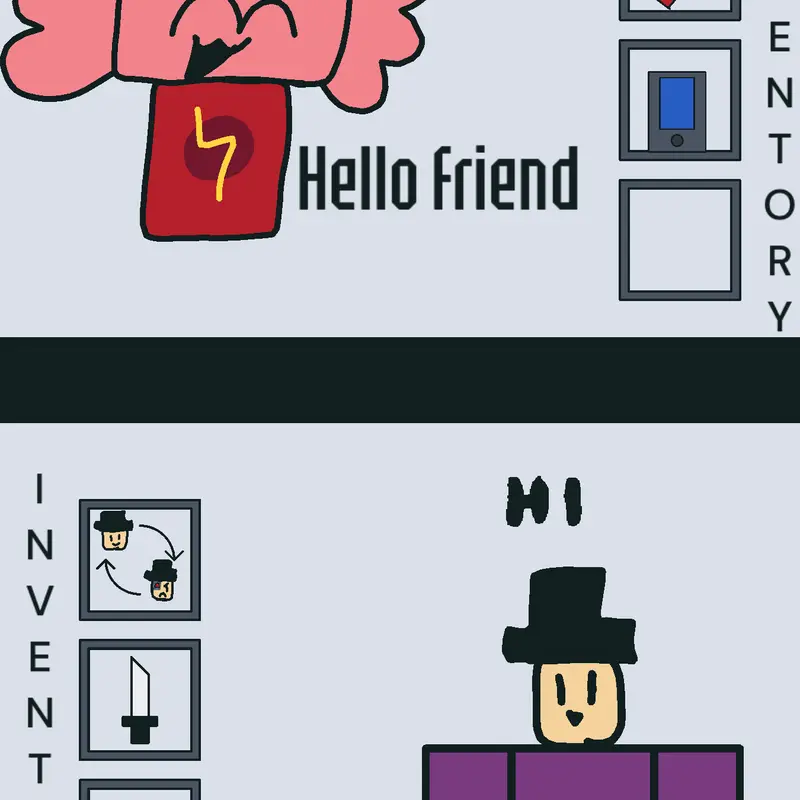 Game by @Human_Guy_And_Robot_Guy